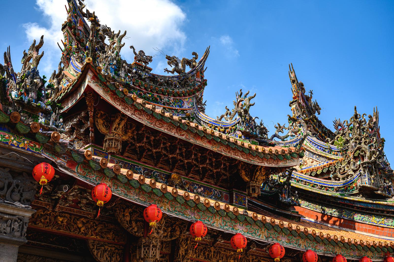 Qingshui Zushi Temple in Sanxia